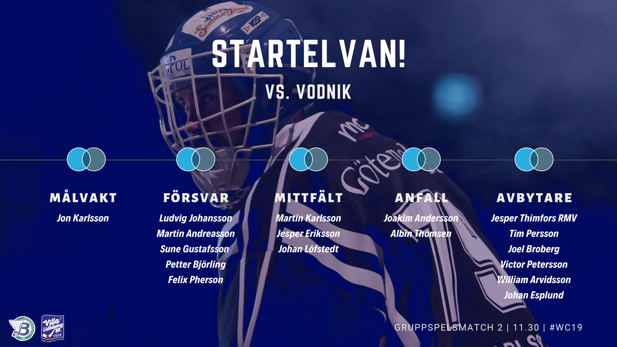 startelvan mot vodnik