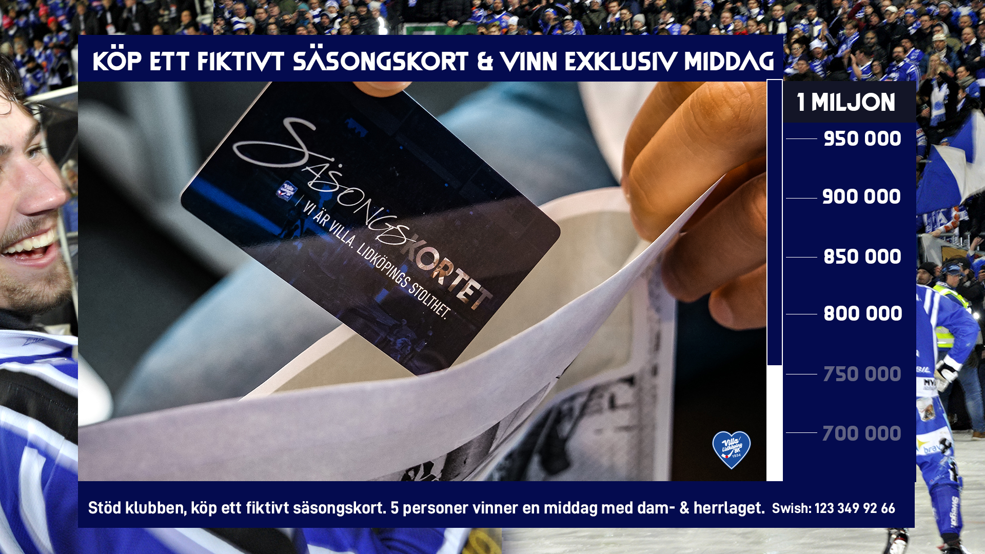 fiktivt säsongskort 750 000