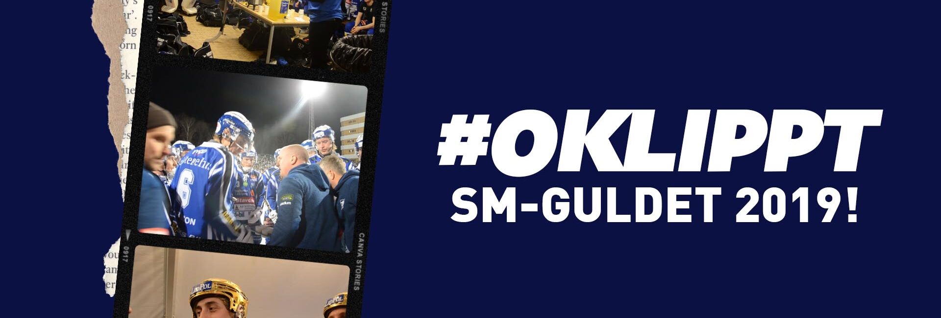 oklippt stor TUMME SM GULDET