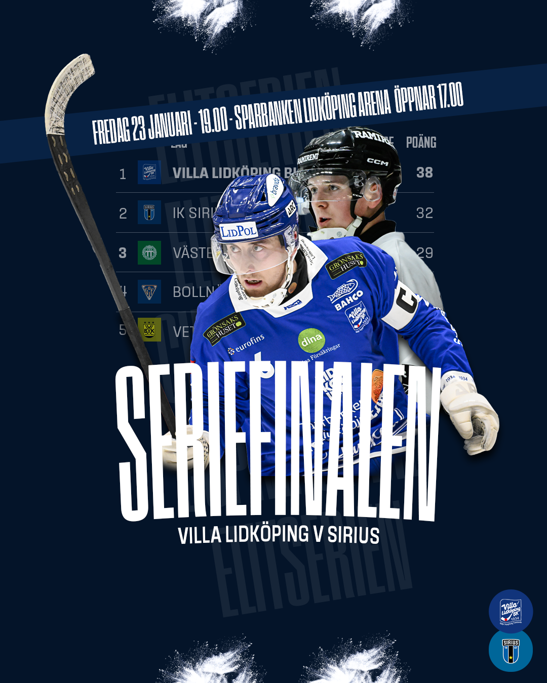 seriefinalen mot sirius seriefinalen mot sirius
