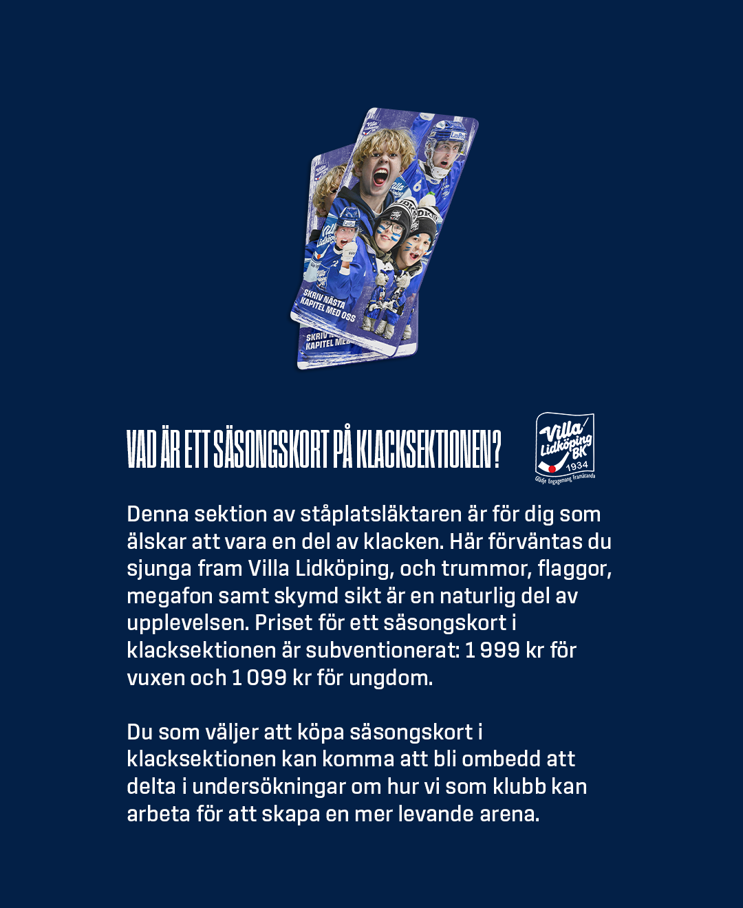 SÄSONGSKORT KLACK