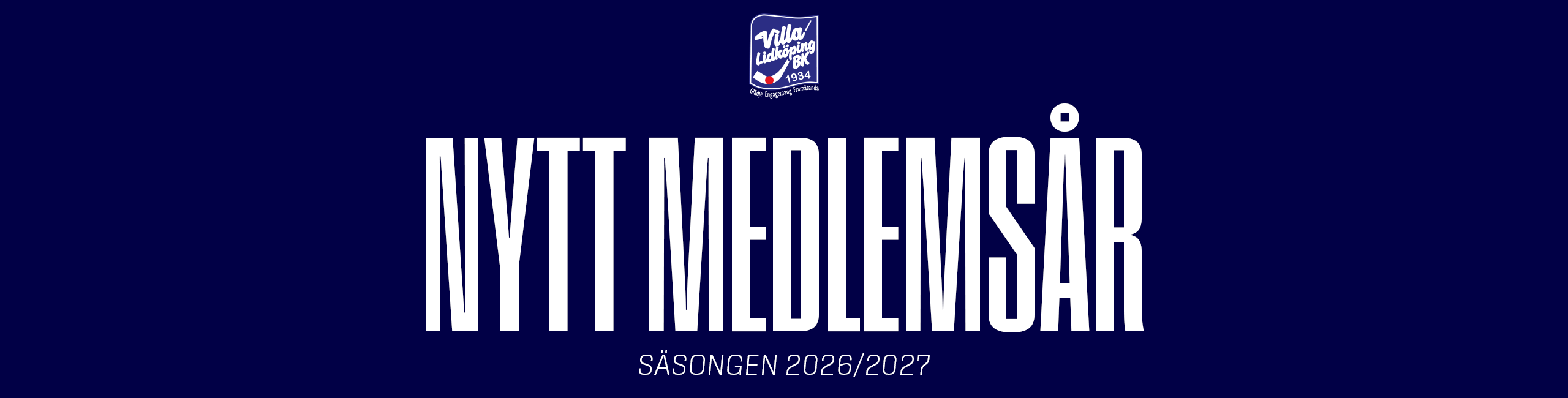 nytt medlemsår